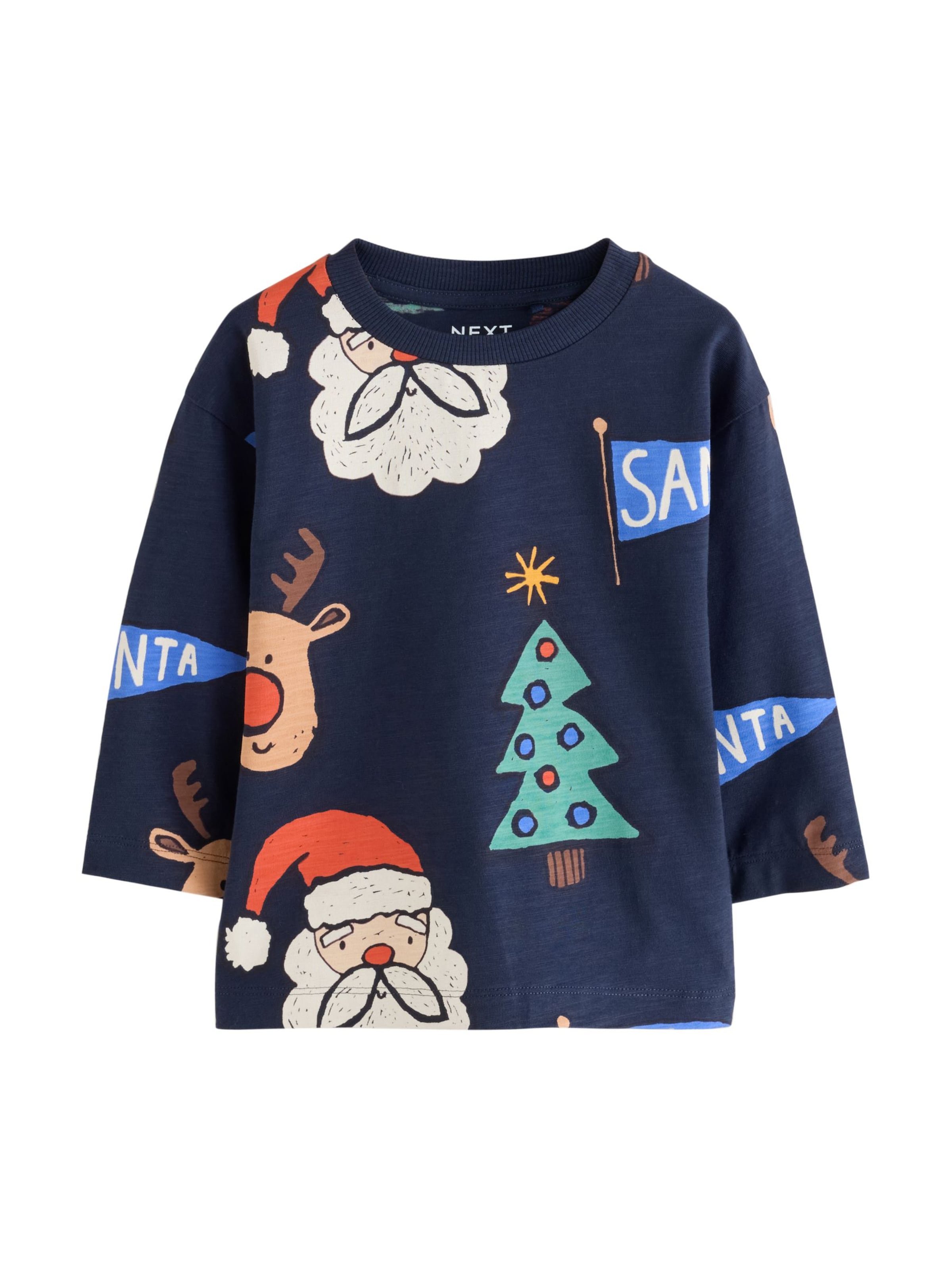 Next - Camisola 'Christmas' em azul