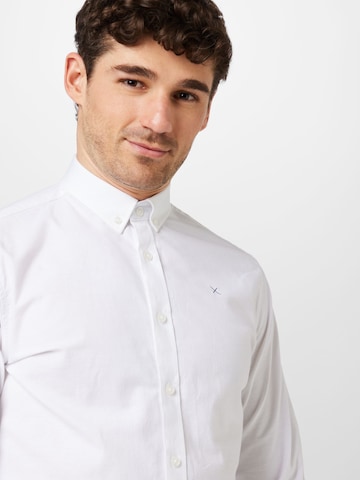 Clean Cut Copenhagen Regular fit Button Up Shirt in White