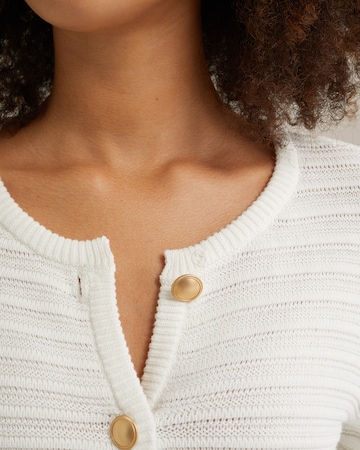 Cardigan WE Fashion en blanc