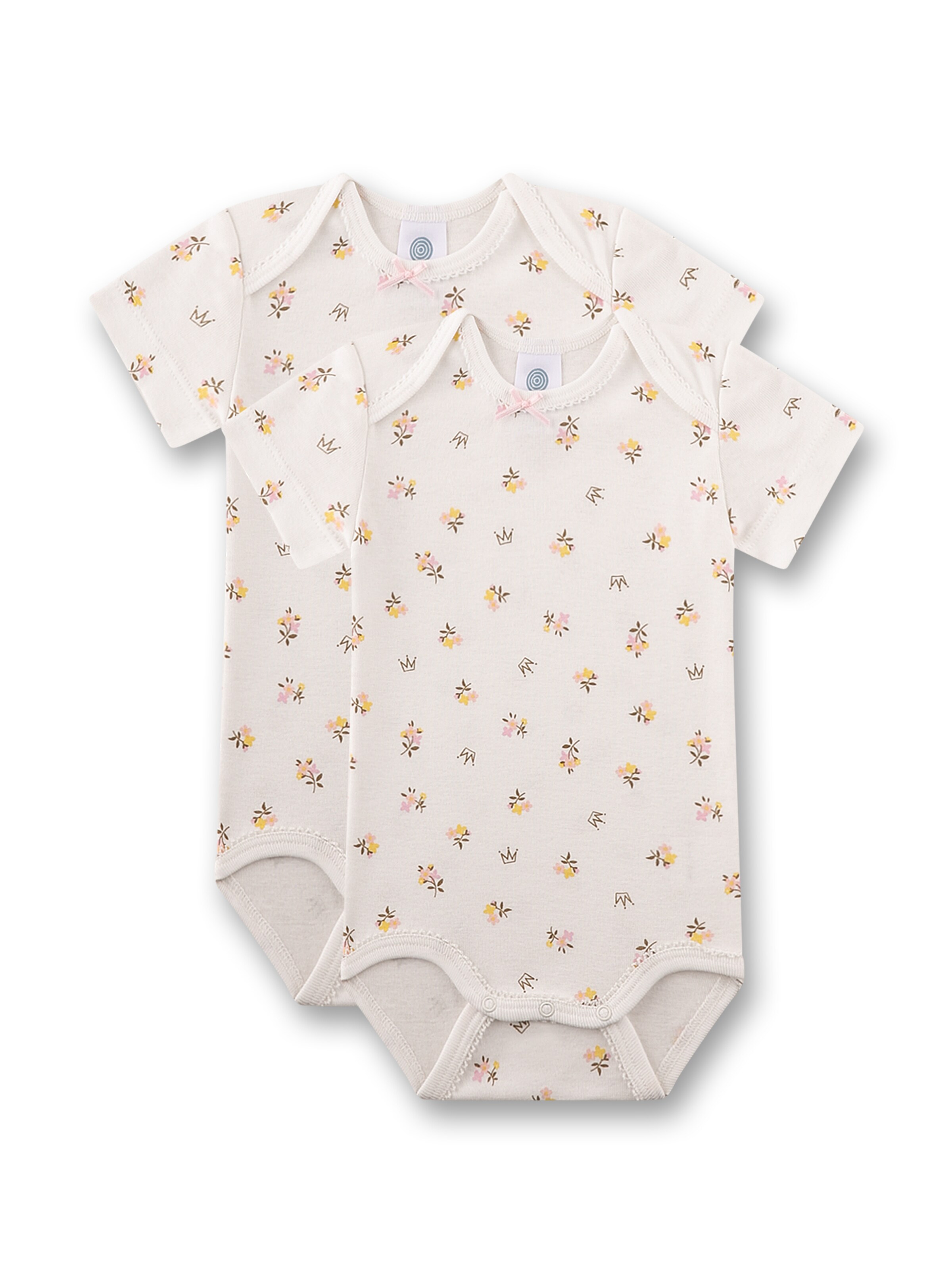 Sanetta Body in Weiß: Vorderseite