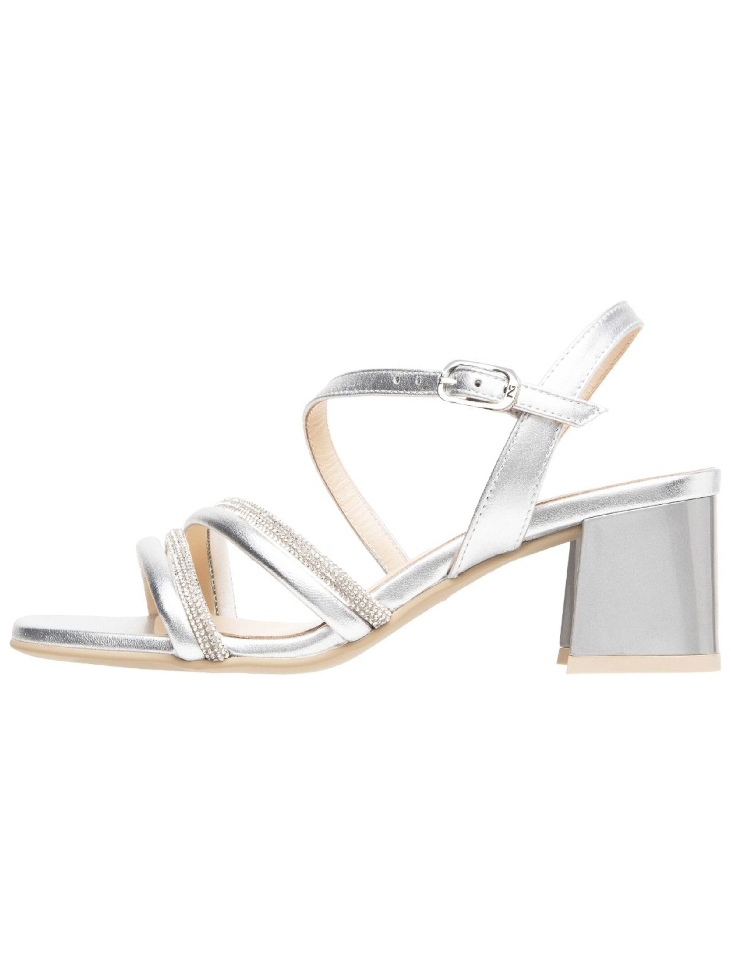 Sandales à lanières Nero Giardini en argent