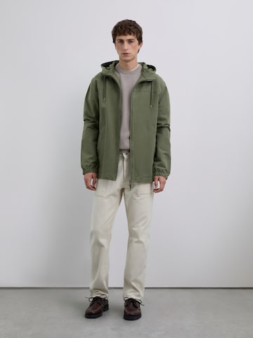 Scalpers Between-season jacket 'Scray' in Green: front