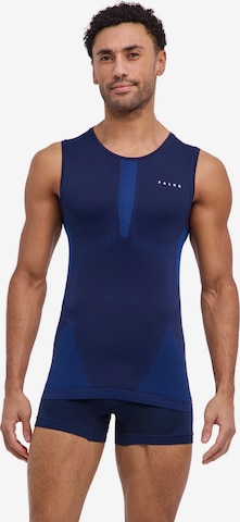 FALKE Base Layer in Blue: front