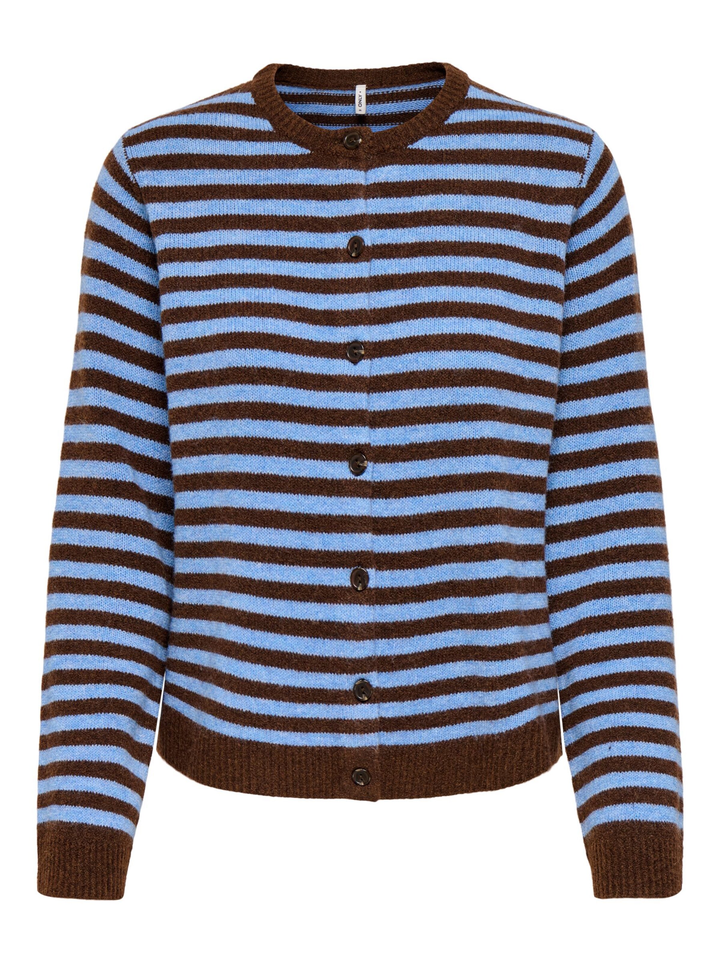 ONLY Cardigan en XS en bleu / bleu ciel, Vue avec produit