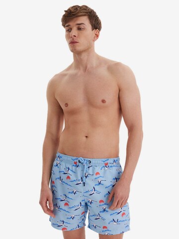 Shorts de bain WESTMARK LONDON en bleu : devant