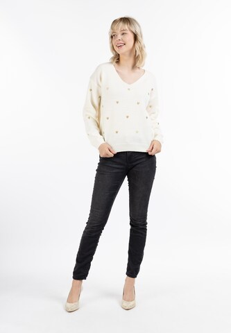 MYMO Sweater 'Nolie' in White