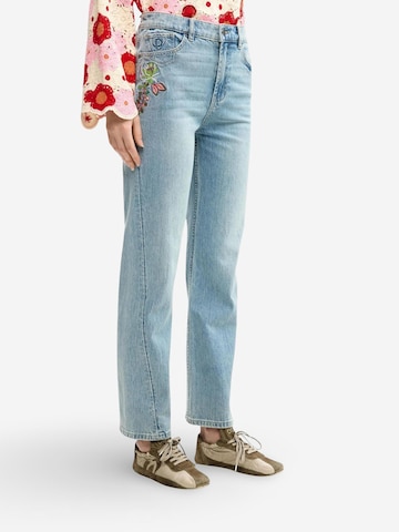 Desigual - Slimfit Vaquero 'FLORA 26SWDD30' en azul