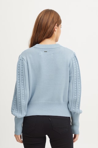 PULZ Jeans Pullover in Blau