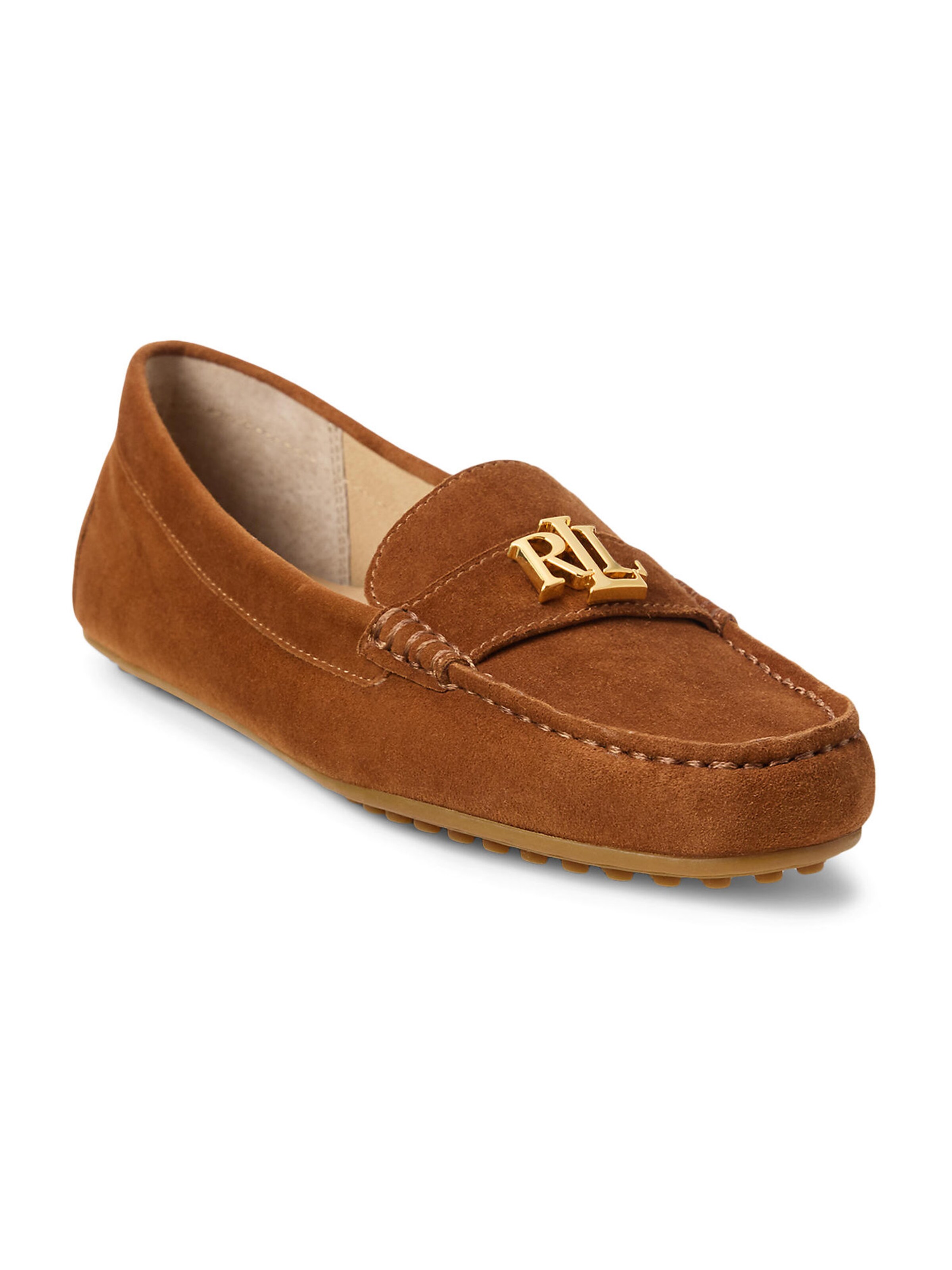 Lauren Ralph Lauren Μοκασίνι 'BARNSBURY' σε καφέ