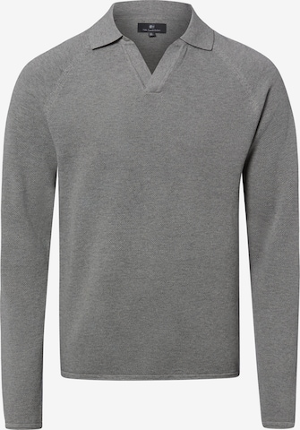 Pull-over Nils Sundström en gris : devant