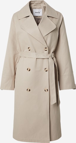 Everly - Abrigo de entretiempo en beige: frente