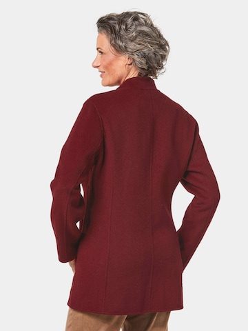 Goldner Between-Seasons Coat in Red