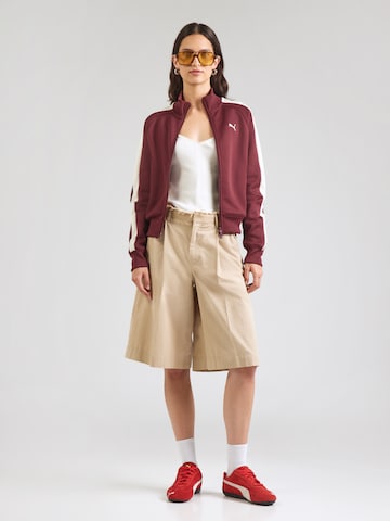PUMA Mikina 'T7 Always On' – červená