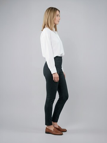 PANTONECLO Regular Trousers 'Leafletic Women’s Trousers' in Black