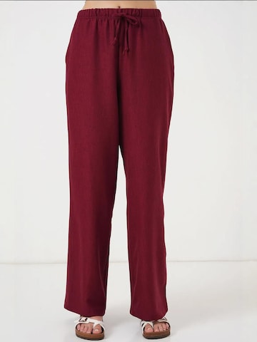 Bigdart - Regular Calças em vermelho: frente