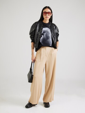 BOSS - Camiseta 'Elne' en negro