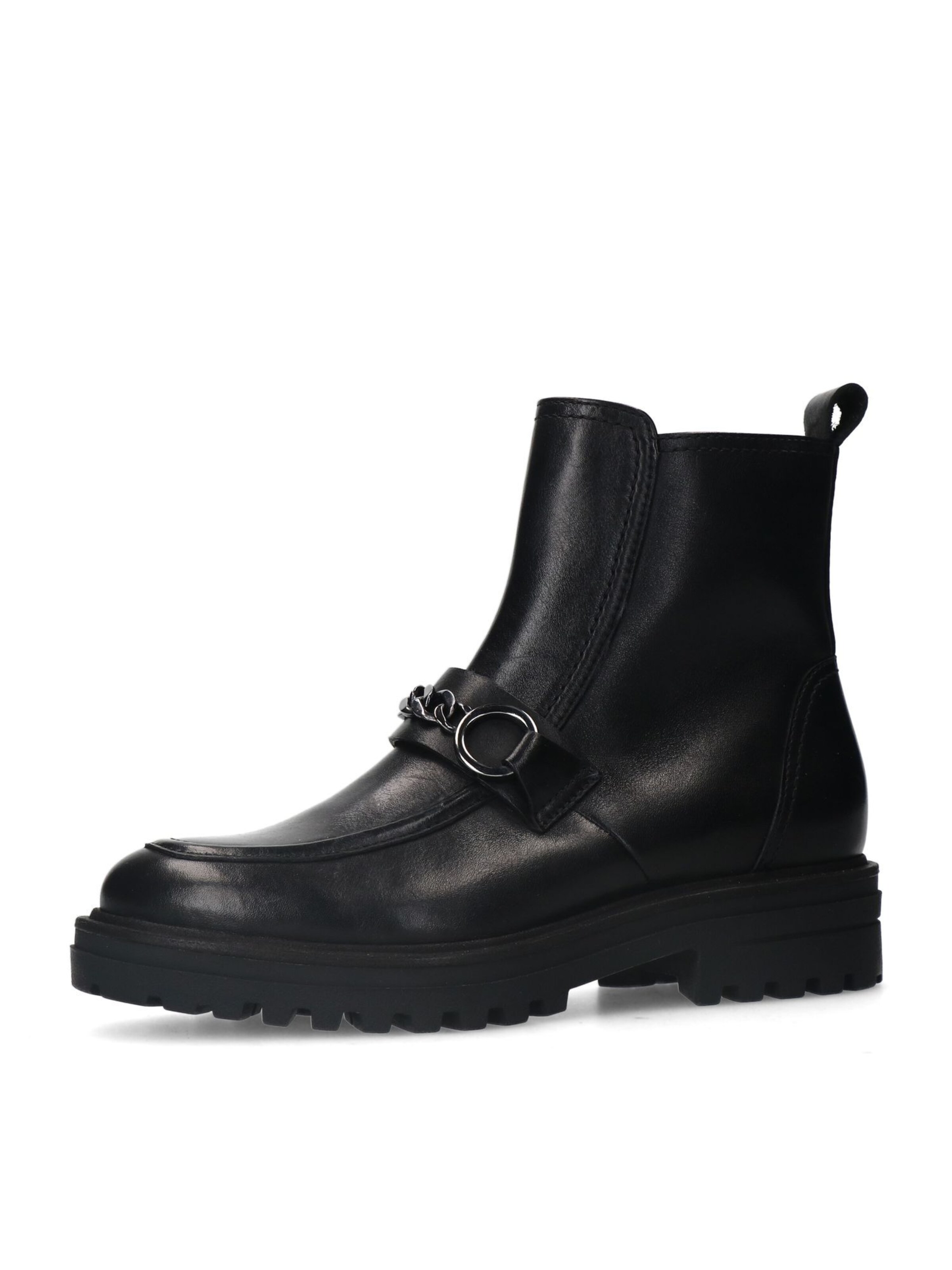 no stress Ankle Boots in Black: front