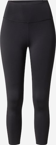 Pantalon de sport 'Optime Luxe' ADIDAS SPORTSWEAR en noir : devant