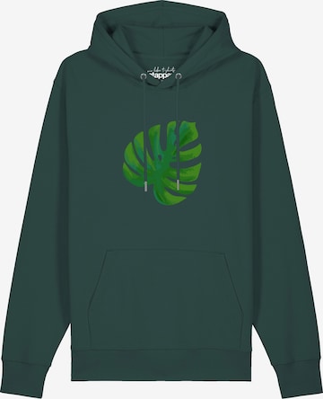 Pull-over 'Monstera 2.0' Watapparel en vert : devant