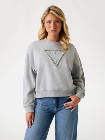 GUESS Sweatshirt in Grey: front