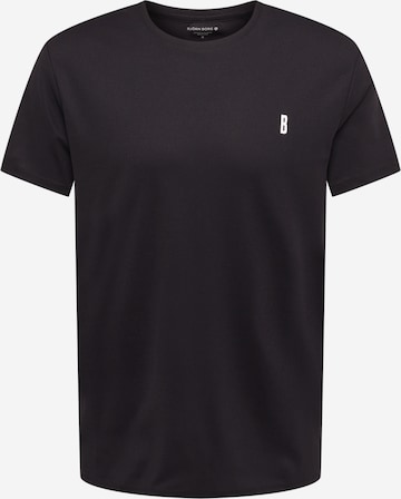 BJÖRN BORG - Camiseta funcional 'ACE' en negro: frente