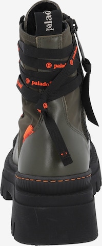 Palado Lace-Up Ankle Boots 'Serifos' in Green
