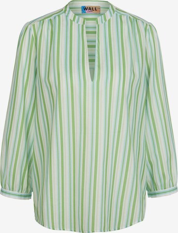WALL London Blouse in Green: front