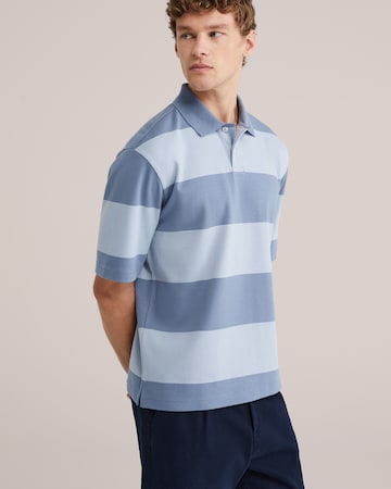 WE Fashion Shirt in Blue: front