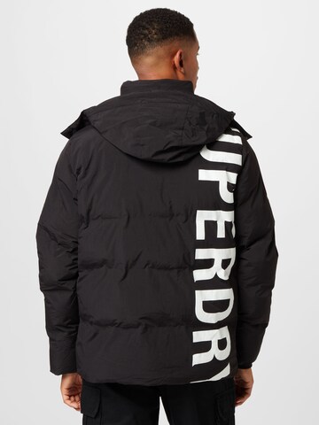 Superdry Between-Season Jacket in Black