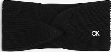 Bandeau Calvin Klein en noir : devant