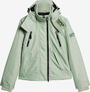 Veste mi-saison Superdry en vert : devant