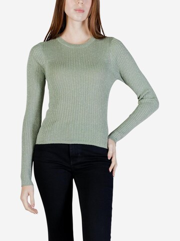 Pullover 'JDYPLUM LUREX' di Jaqueline de Yong in verde: frontale
