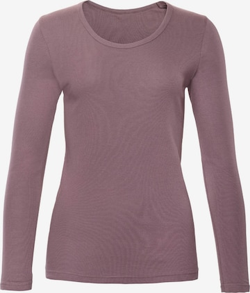 Living Crafts Undershirt 'JOHANNA' in Purple: front