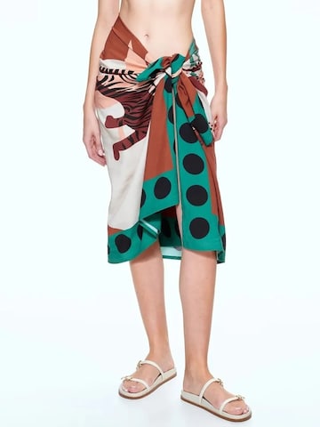 MixRay Strandkleid 'Vertuschungen'‌‌‌‌‌‌‌‌‌‌ in Braun