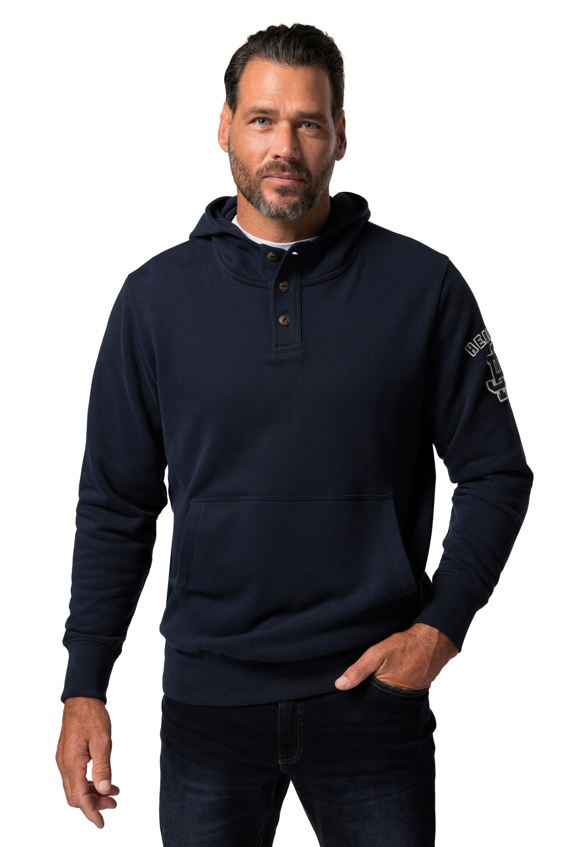 JP1880 Sweatshirt in Black: front