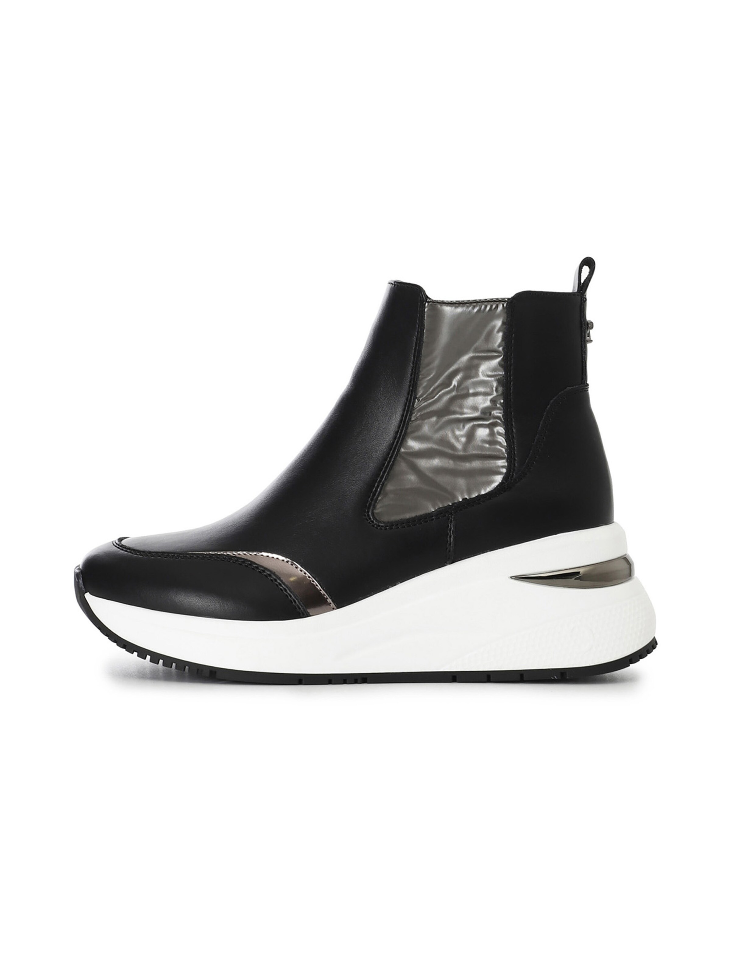 Sneaker bassa di CAFè NOIR in nero: frontale