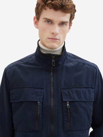 TOM TAILOR Between-Season Jacket in Blue