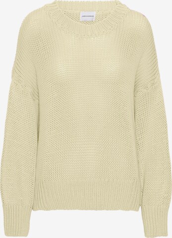 americandreams Oversizepullover 'Pepper' in Gelb: Vorderseite
