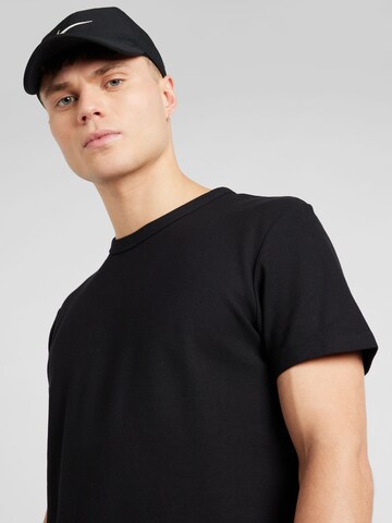 T-Shirt 'JOSEPH' SELECTED HOMME en noir