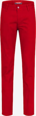 Rock Creek Chino Pants in Red: front