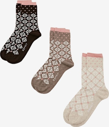 ESPRIT Socks in Mixed colors: front