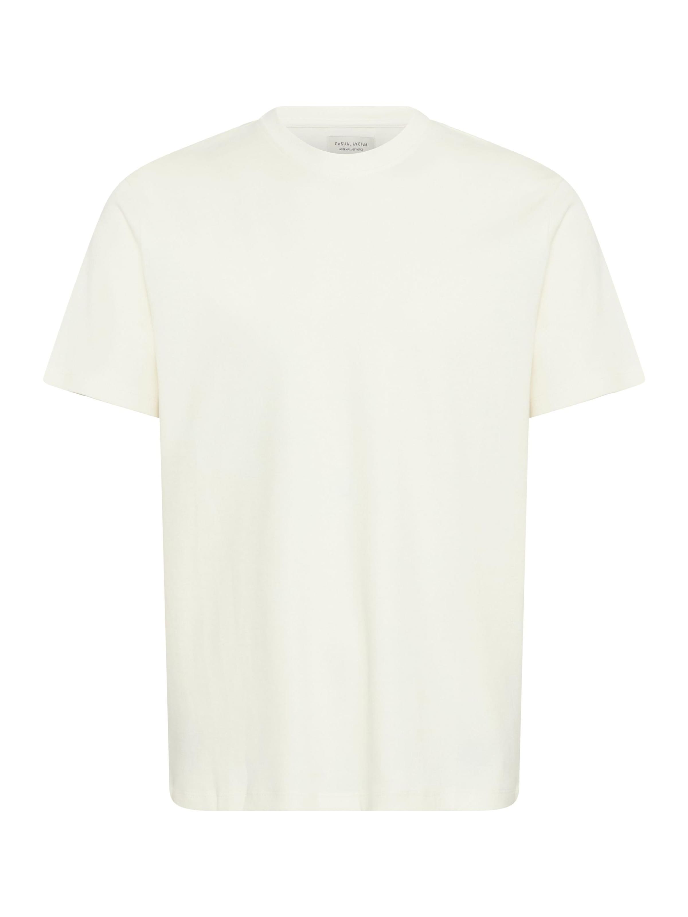 Casual Friday Μπλουζάκι 'CFNILO' σε λευκό: μπροστά