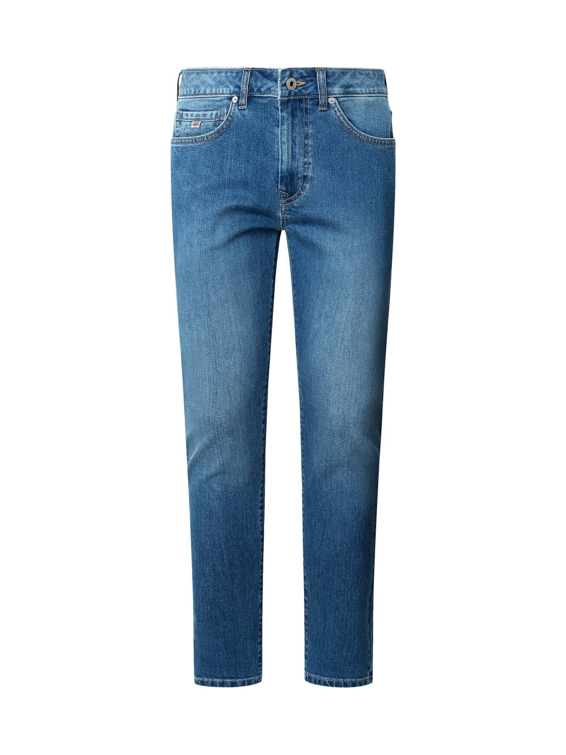 Pepe Jeans Skinny Jeans in Blue: front