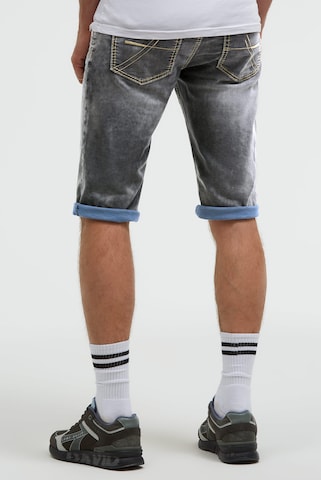 CAMP DAVID Regular Jeans in Grau
