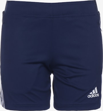 ADIDAS PERFORMANCE Regular Workout Pants 'Tiro 21 ' in Blue: front