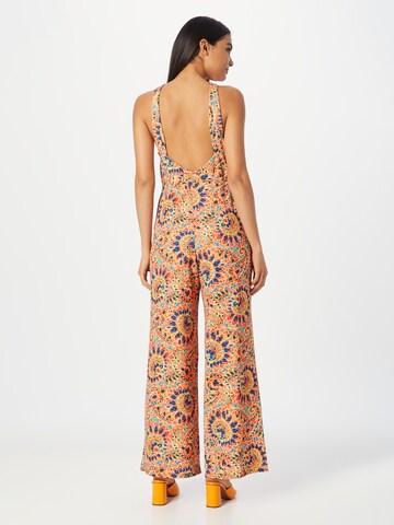 Tuta jumpsuit di Warehouse in arancione