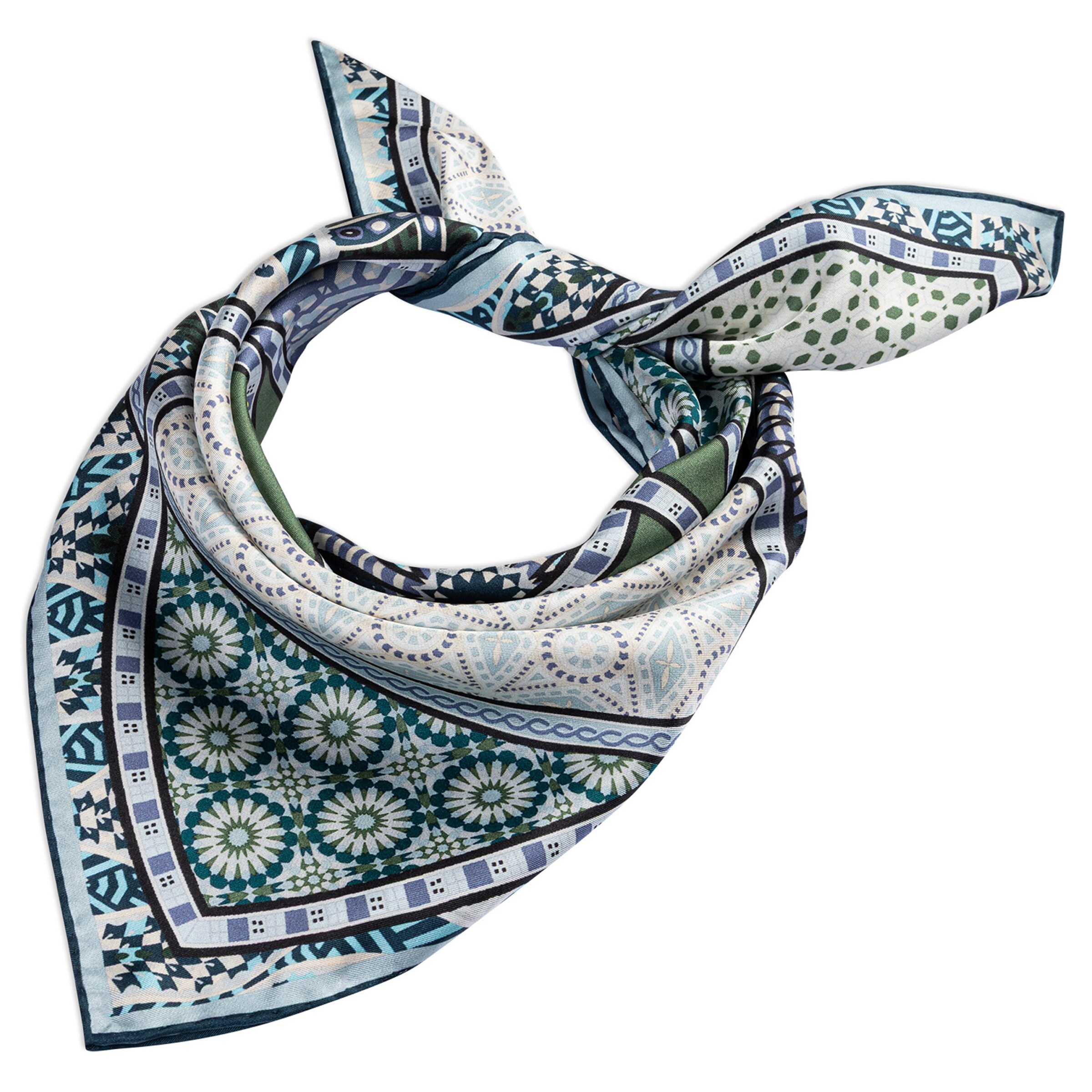 Foulard 'Kaleidoskope Nicky' di Roeckl in colori misti