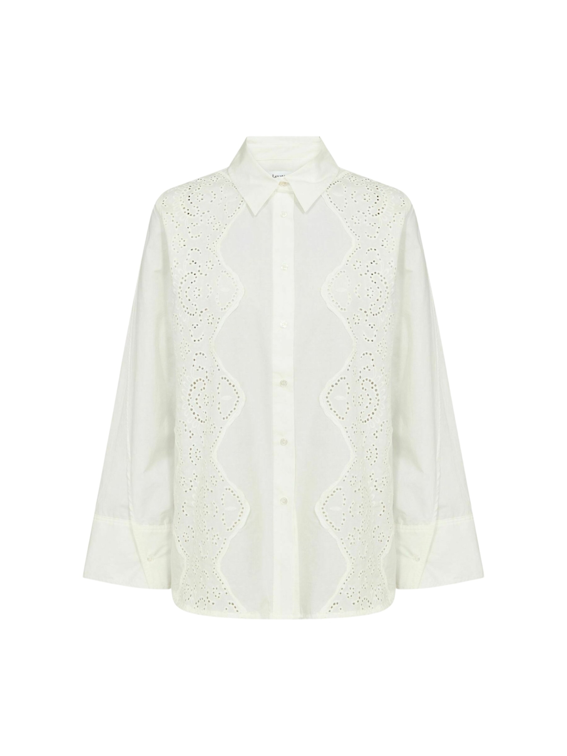 Levete Room Shirts ' LR-ROSE ' i hvid: forside