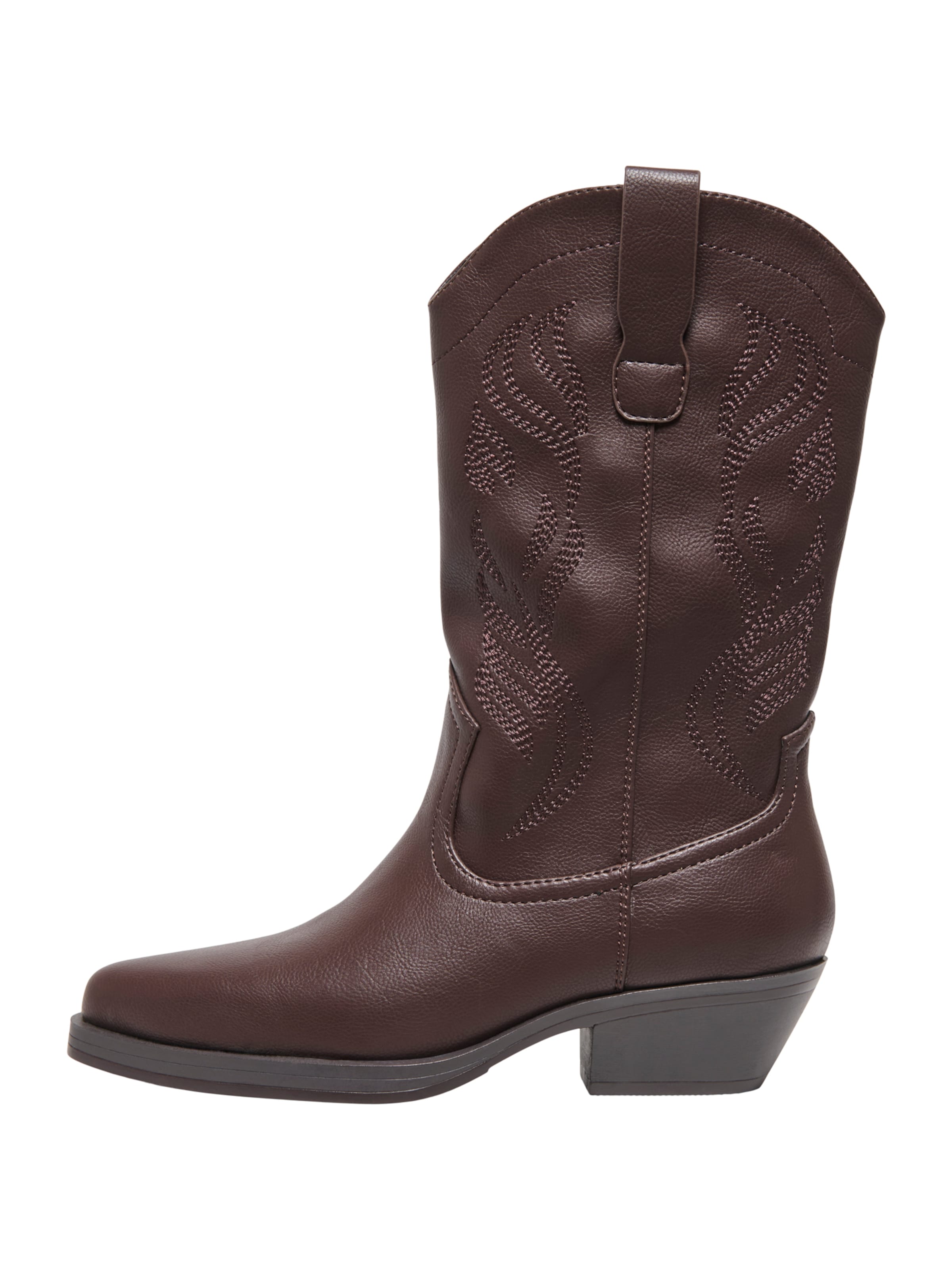 Cizme de cowboy 'ONLBRONCO-8' ONLY pe ciocolatiu, Vizualizare produs