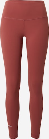 KUUNO Skinny Sportovní kalhoty – červená: přední strana